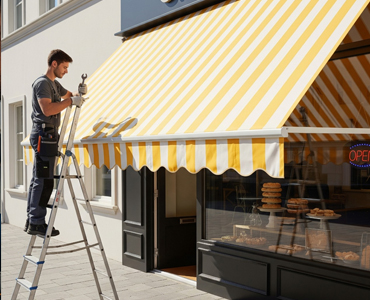 Commercial Shop Awnings